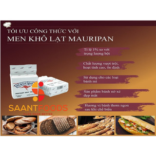 Men Mauri Đỏ Lạt - 500 gram