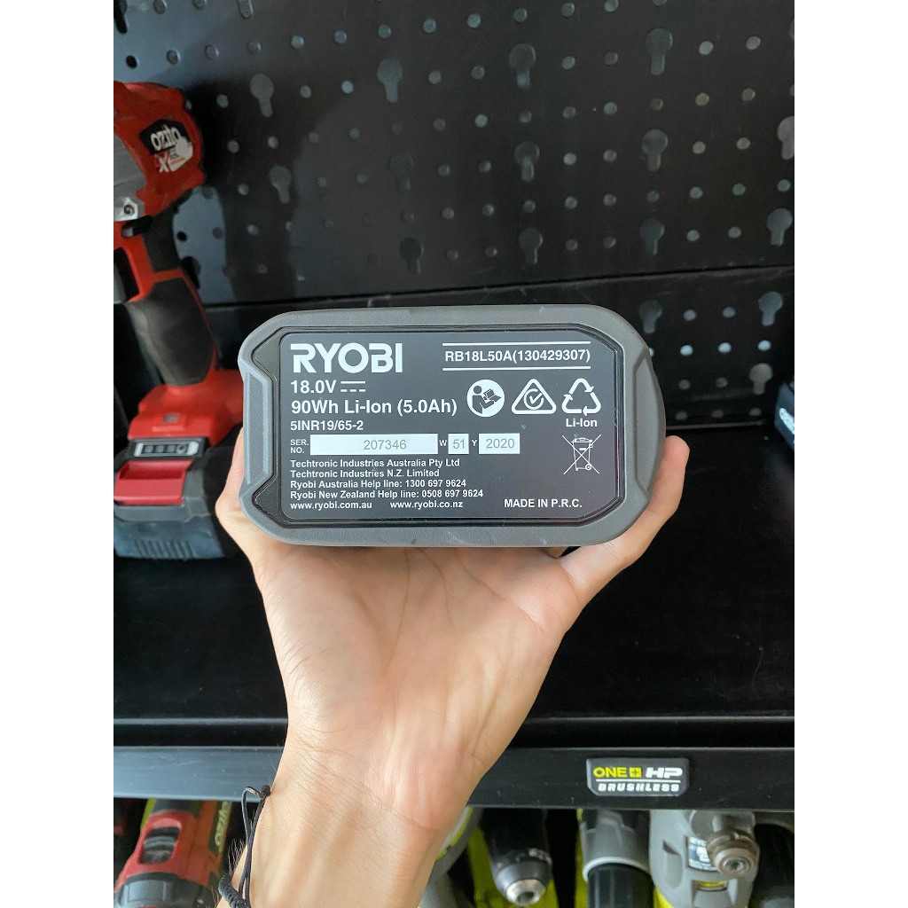 PIN RYOBI 18V 5AH RB18L50A