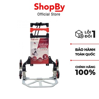 Xe kéo đẩy leo cầu thang 6 bánh rút gọn FUJIHOME CC-675 tải trọng 70kg - Hàng nhập khẩu chính hãng