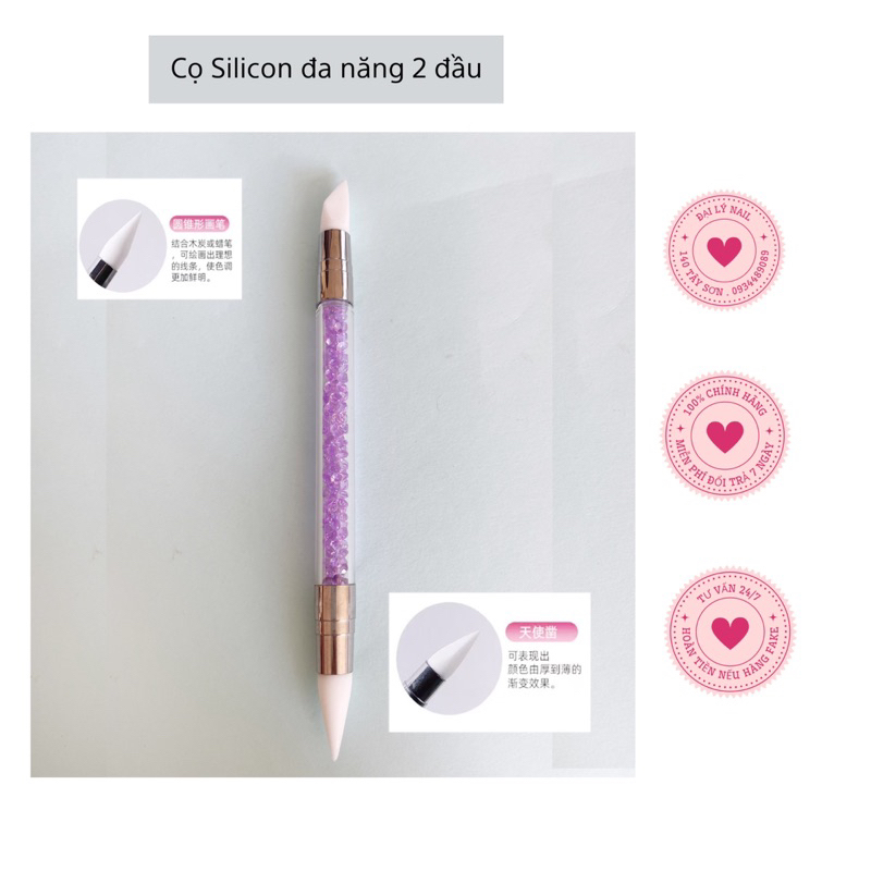Cọ silicon Đa Năng 2 đầu