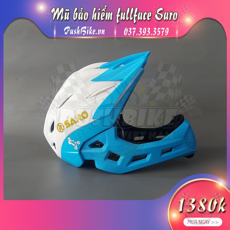 Mũ bảo hiểm fullface Saro