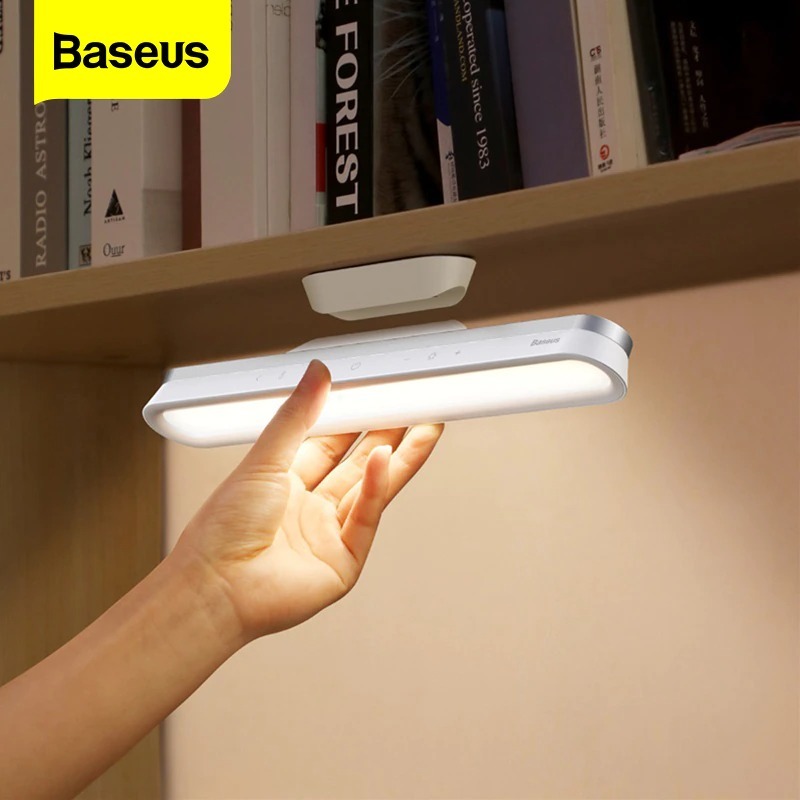 Đèn LED treo tường Baseus Magnetic - Chống mỏi mắt, chống cận - Có thể thay đổi góc độ - Dễ dàng tháo lắp, di chuyển