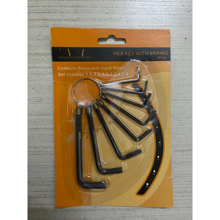Bộ lục giác 8 cây 1.5 - 6mm cao cấp