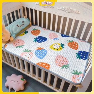 Miếng lót chống thấm cho bé 50cm x 70cm, thấm hút nhanh, khô thoáng cho da, tấm lót chống thấm giường và nôi cho bé