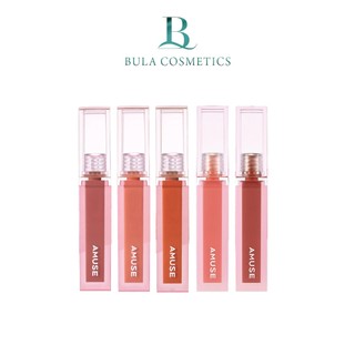 Son tint bóng amuse dew tint dưỡng ẩmthuần chay 4g