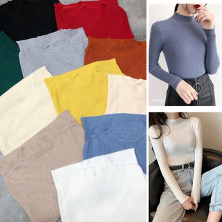 Áo len cổ 3 phân mềm, ấm, dầy, đẹp cho bạn gái