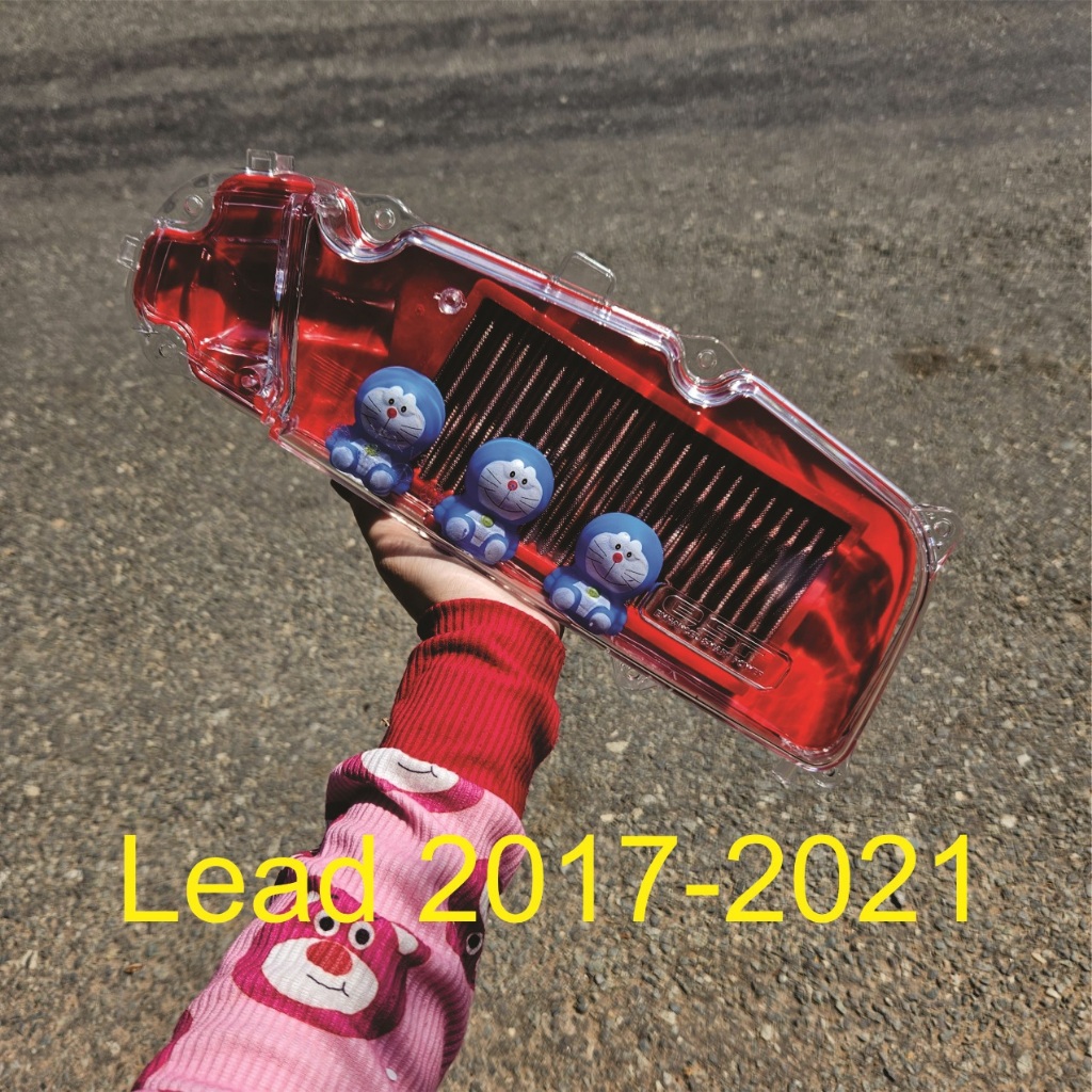 Ốp Lọc gió có LED - Mẫu Doremon - Vario-Vision-AB-SH-SHmode kèm thú cute