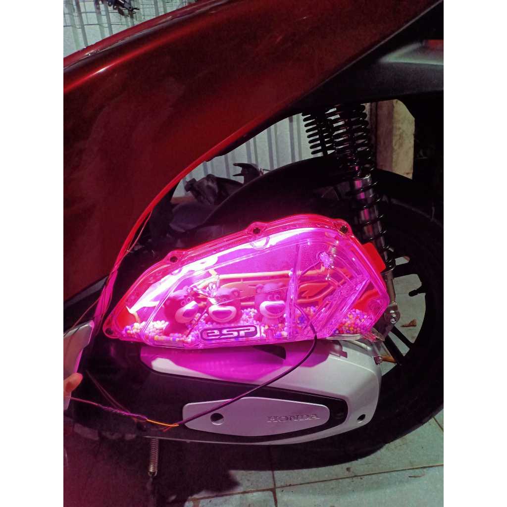 Ốp Lọc gió có LED - Mẫu Gấu Dâu - Vario-Vision-AB-SH-SHmode kèm thú cute