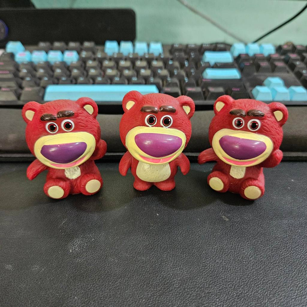 Ốp Lọc gió có LED - Mẫu Gấu Dâu - Vario-Vision-AB-SH-SHmode kèm thú cute