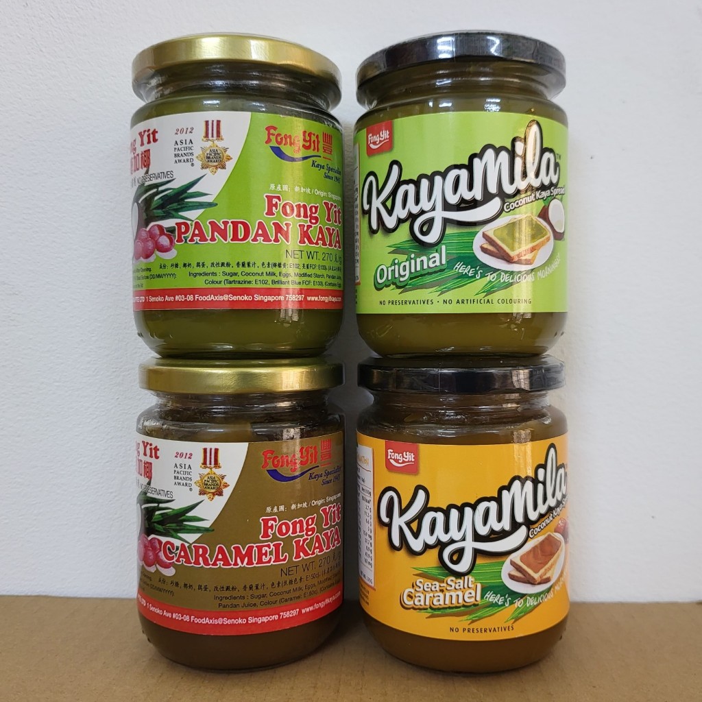 FONG YIT  MỨT KAYA VỊ LÁ DỨA  Pandan Kaya