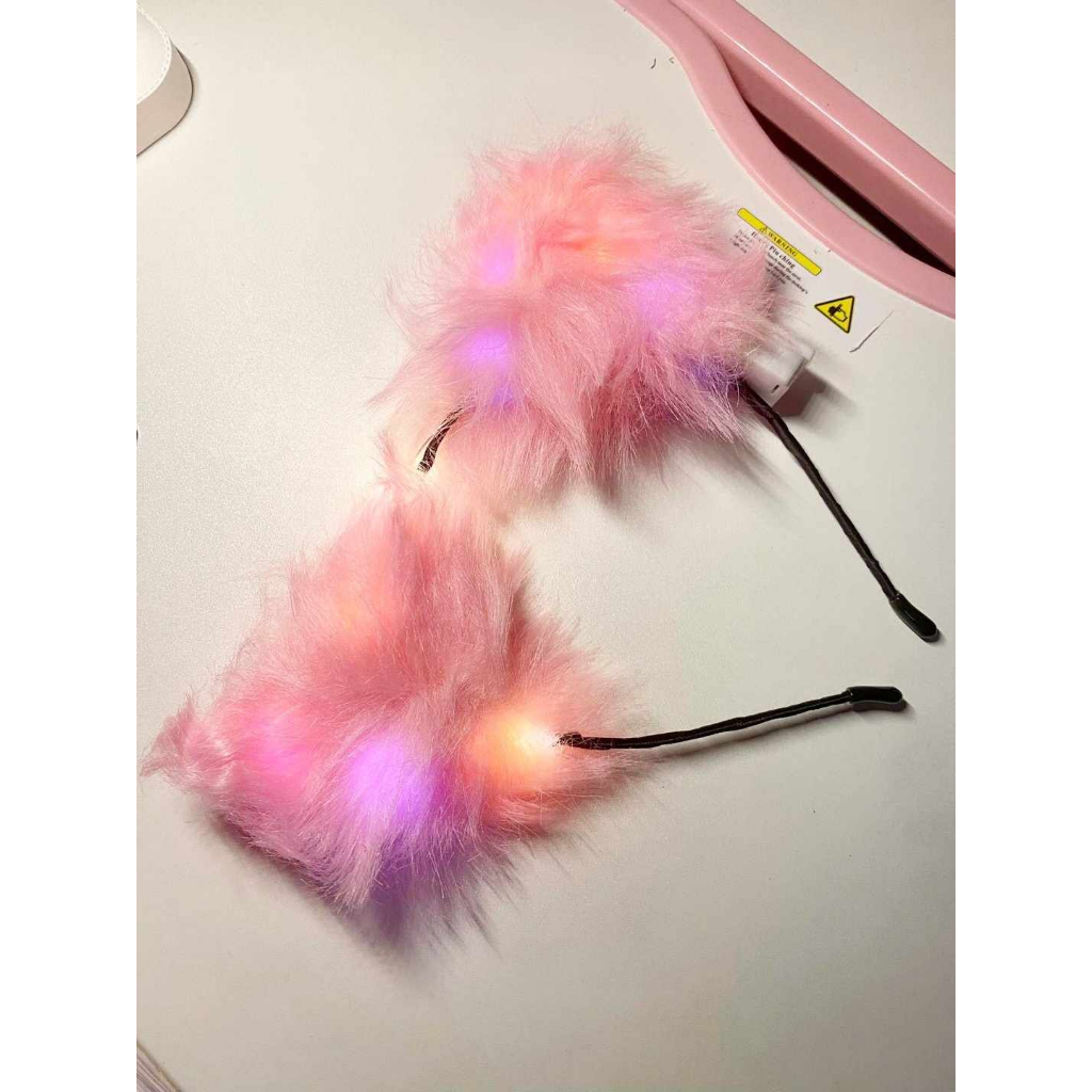 Băng Đô Cài Tóc Hình Tai Thỏ Nhấp Nháy 3 Chế Độ 10 Bóng Xinh Xắn, Bờm Cài Tóc Phát Sáng Cho Bé Dùng Khi Lễ Hội, Noel