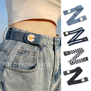 Thắt Lưng Thun Dây Nịt Co Giãn Điều Chỉnh Lưng Quần Tiện Lợi Cho Nữ YOS