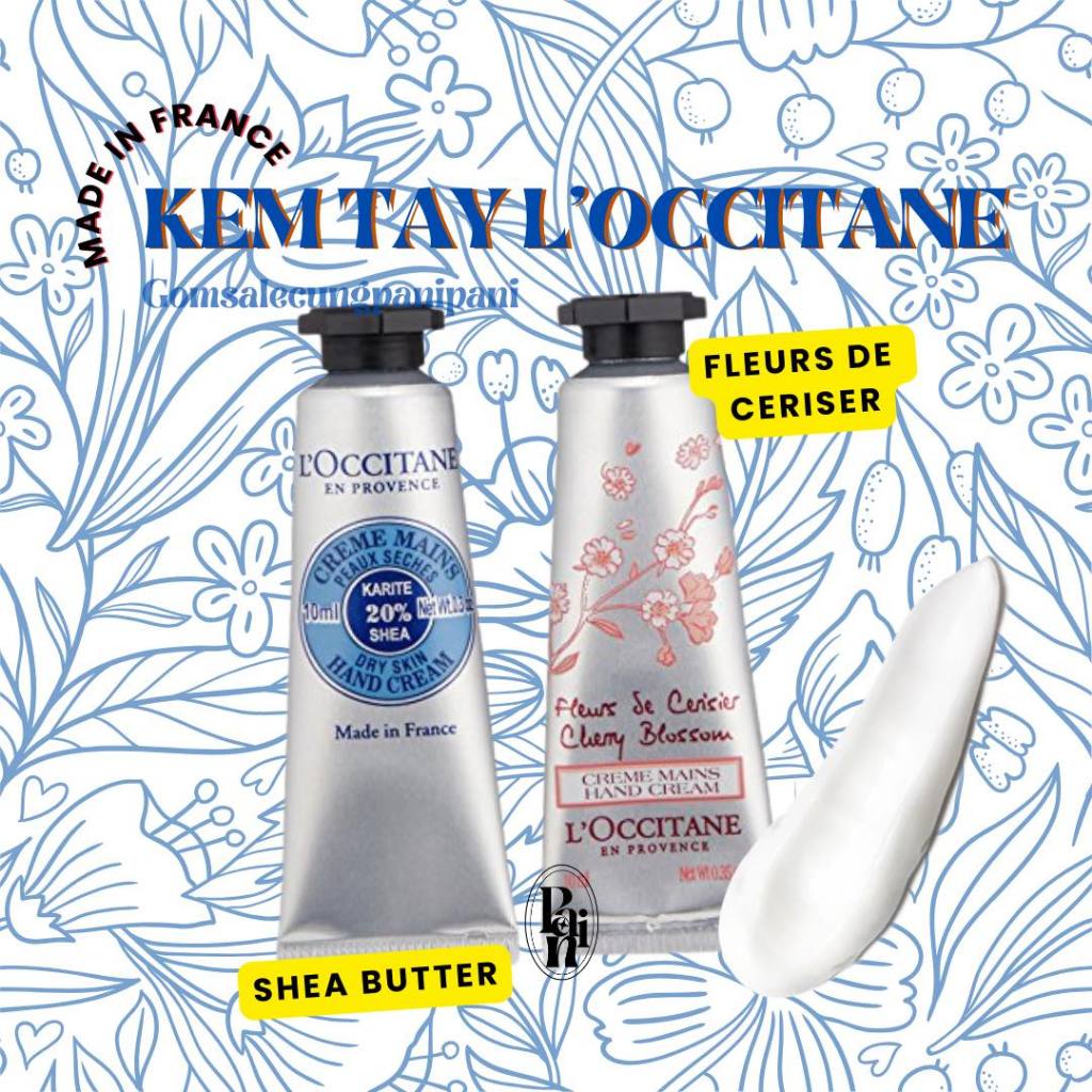 [100% AUTH][10ML] Kem dưỡng da tay Pháp L’Occitane En Provence