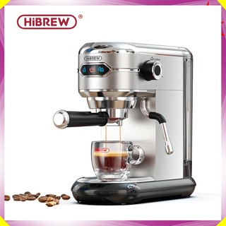 Máy pha cà phê espresso bán tự động thương hiệu HiBREW H11 áp suất 19bar - Hàng Nhập Khẩu Chính Hãng