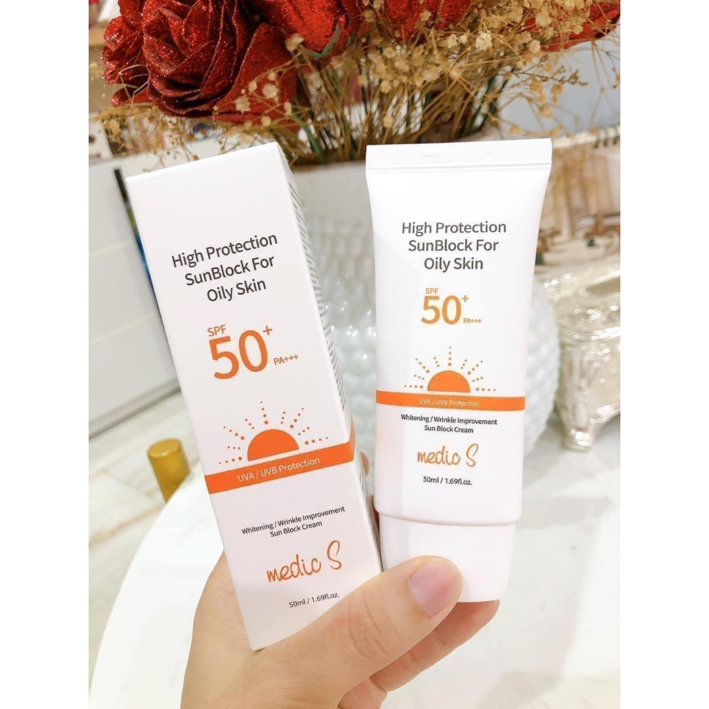 Kem chống nắng medic S 50g