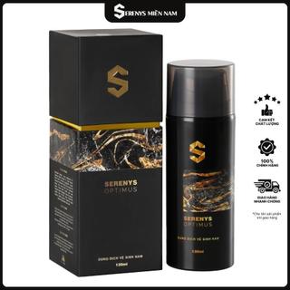Dung dịch vệ sinh làm hồng vùng kín nam giới Serenys Optimus 120ml - Hàng chính hãng