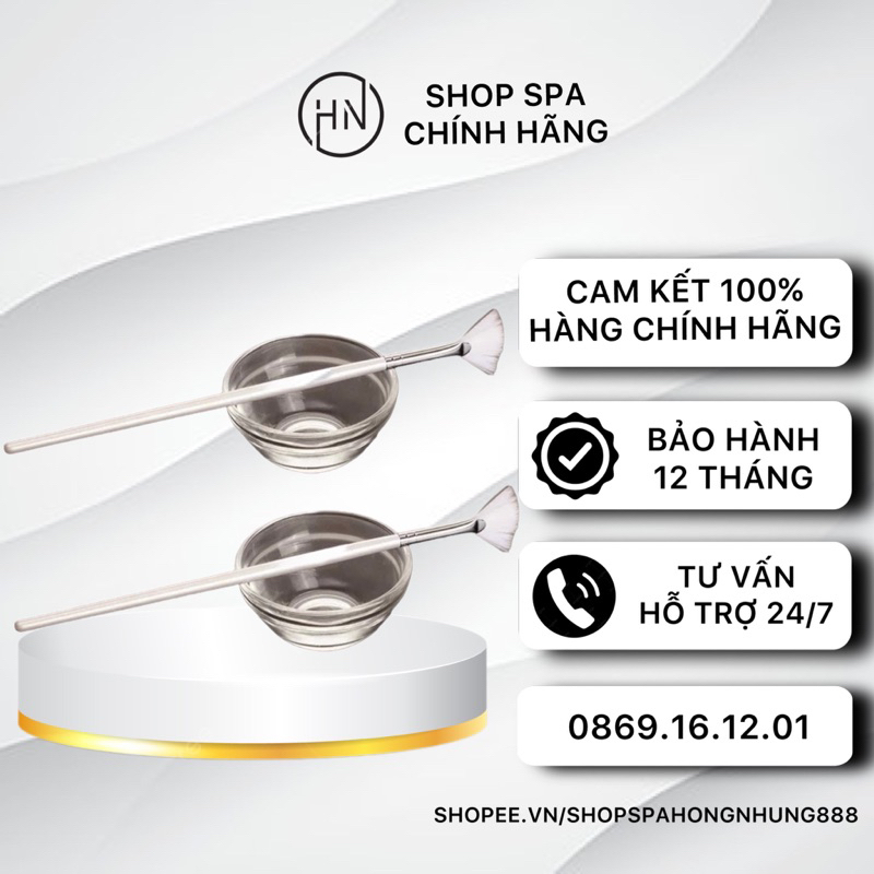Bộ Bát Chổi Quét Peel Thuỷ Tinh Cao Cấp