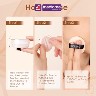 Phấn phủ FOCALLURE kiềm dầu Setting Powder 7g