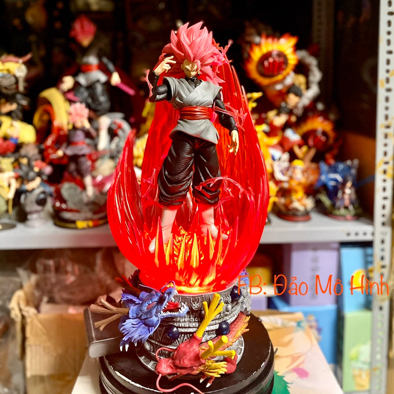 Mô Hình Black Goku, Goku Rose SSJ3 Siêu To 47CM, Figure Black Goku - Mô Hình Dragon Ball