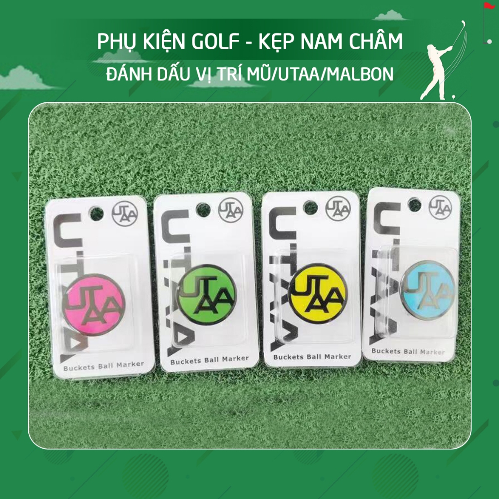 Kẹp nam châm đánh dấu mũ chơi Golf - UTAA/MALBON cho cả Nam/Nữ