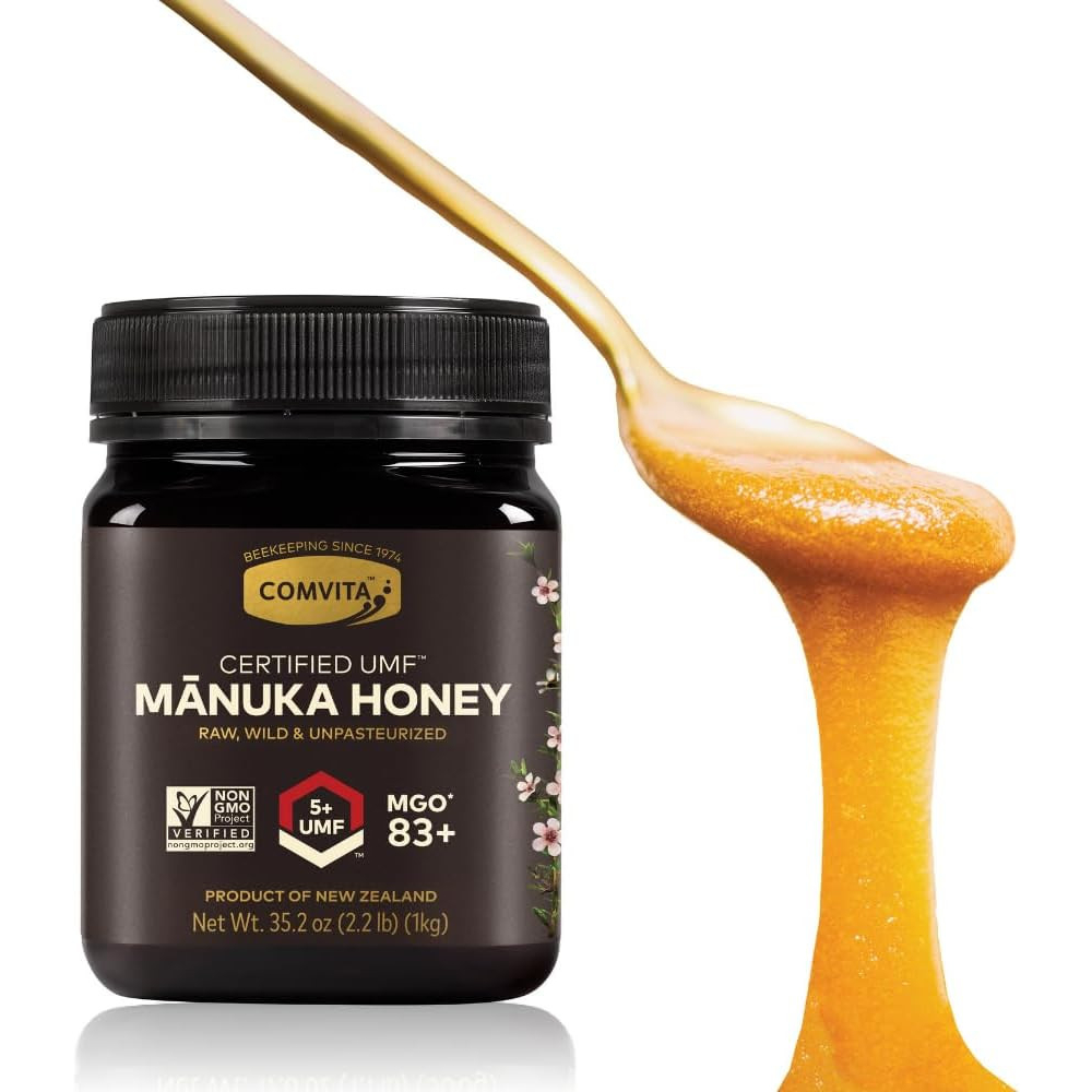 Mật ong Manuka Comvita Certified UMF 5+  Raw Manuka Honey 1kg
