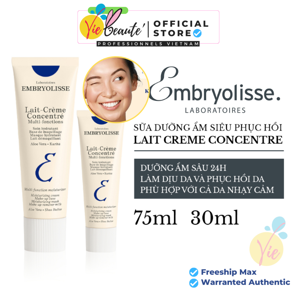 Kem dưỡng Embryolisse Lait – Crème Concentré Kem dưỡng đa năng Embryolisse