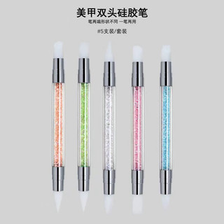 Bộ 5 cây Bút silicon chà tráng gương sticker