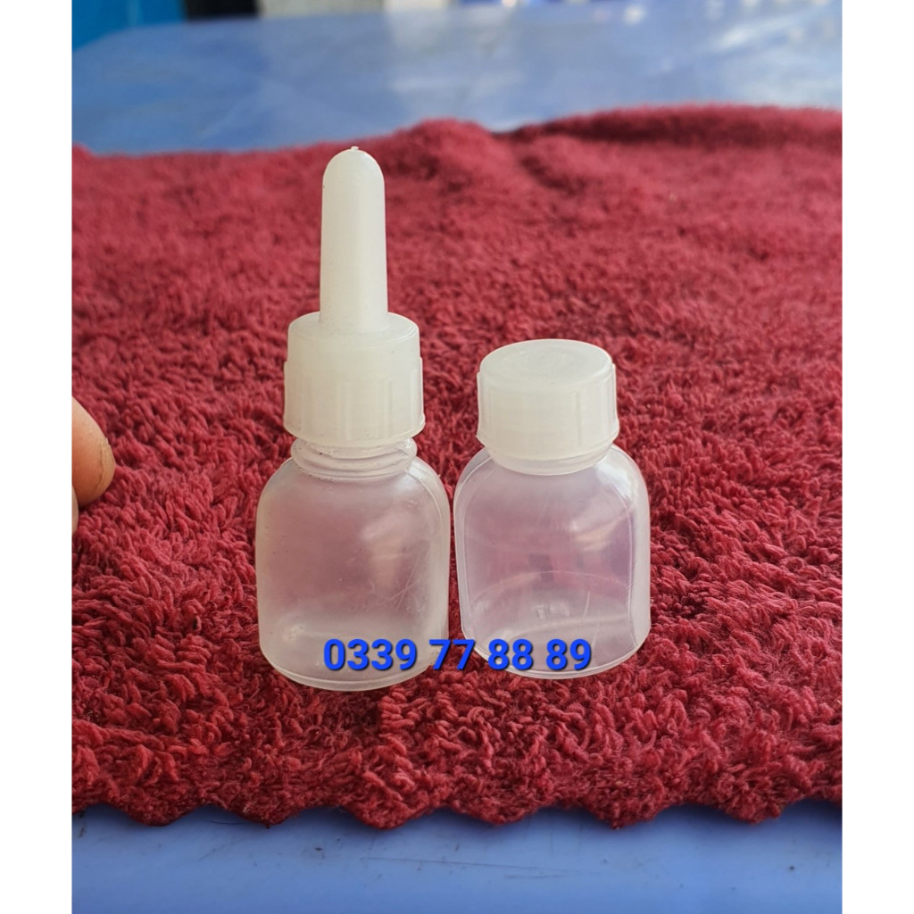 100 chai nhựa nắp nhỏ mắt 5ml