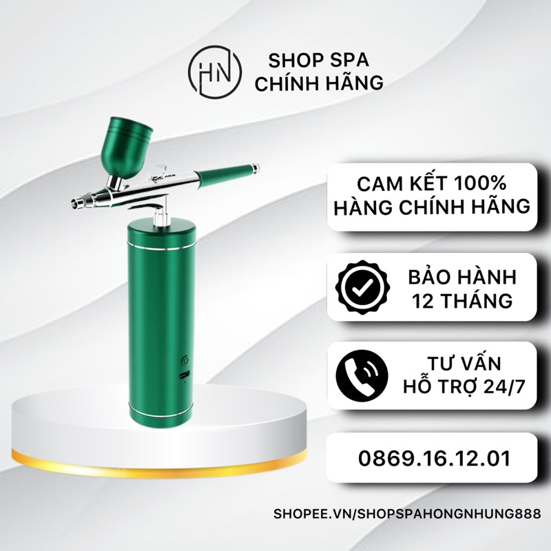 Máy Phun Oxi Mini, Máy Phun Sương,Phun Tinh Chất, Xịt Khoáng Cho Da Bảo Hành 12 tháng