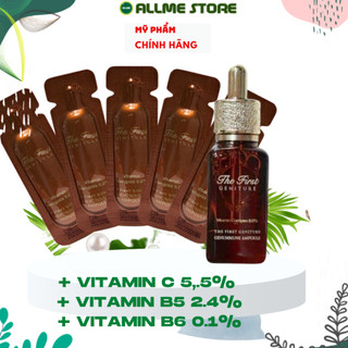 Tinh chất vitamin C dưỡng sáng da Ohui The First Geniture Genummune Ampoule 1ml