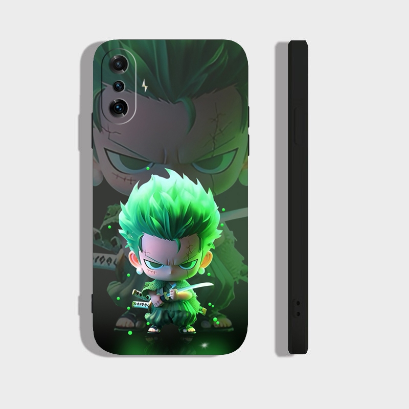 Ốp lưng Xiaomi Redmi K40 GAMING cạnh viền vuông, có bảo vệ camera in hình ONE PIECE, GOKU