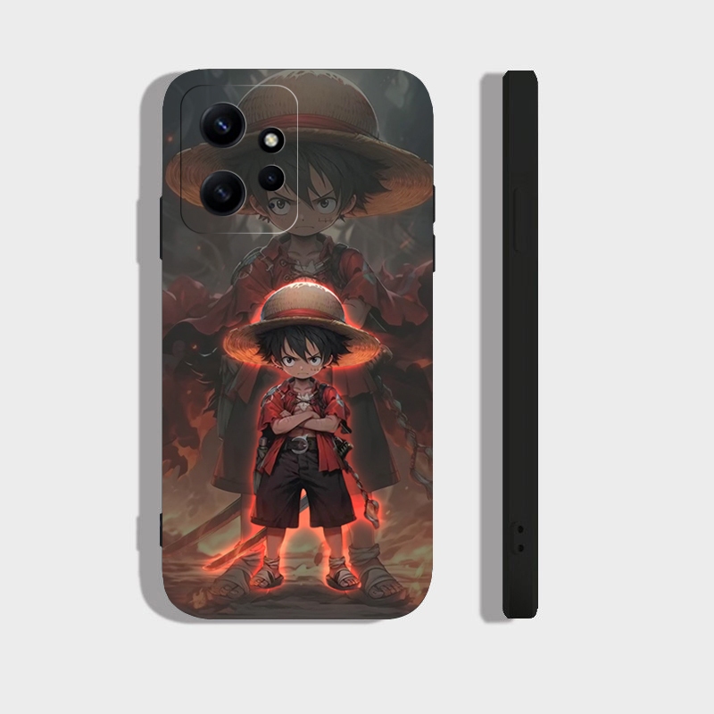 Ốp lưng Xiaomi Redmi Note 12 4G, Note 12 5G, Note 12S, Redmi 12 4G cạnh viền vuông, có bảo vệ camera in hình ONE PIECE