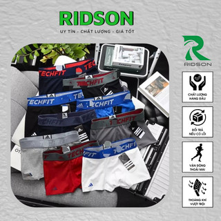 Quần Lót Nam, Quần Sịp Đùi Cotton Cao Cấp Xuất Dư Co Giãn 4 Chiều Thoải Mái. Boxer Adi.das Techfit ( B_DAS011)