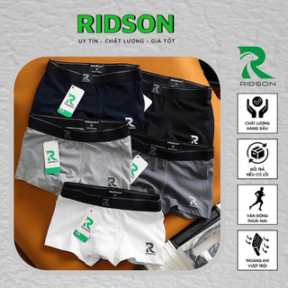Quần Lót Nam,Quần Sịp Đùi Boxer Cotton Cao Cấp Xuất Dư,Co Giãn Thoải Mái, Thấm Hút Mồ Hôi. Boxer Ridson ( B_RS02)