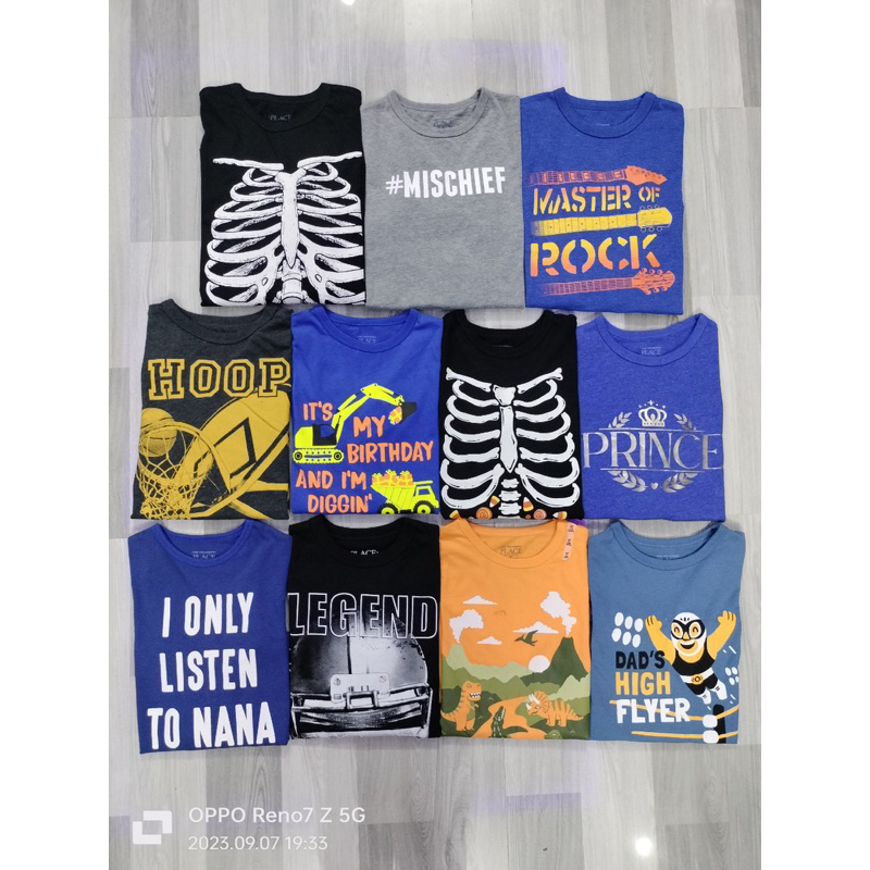 Áo dài tay cotton bé trai xuất xịn link 2