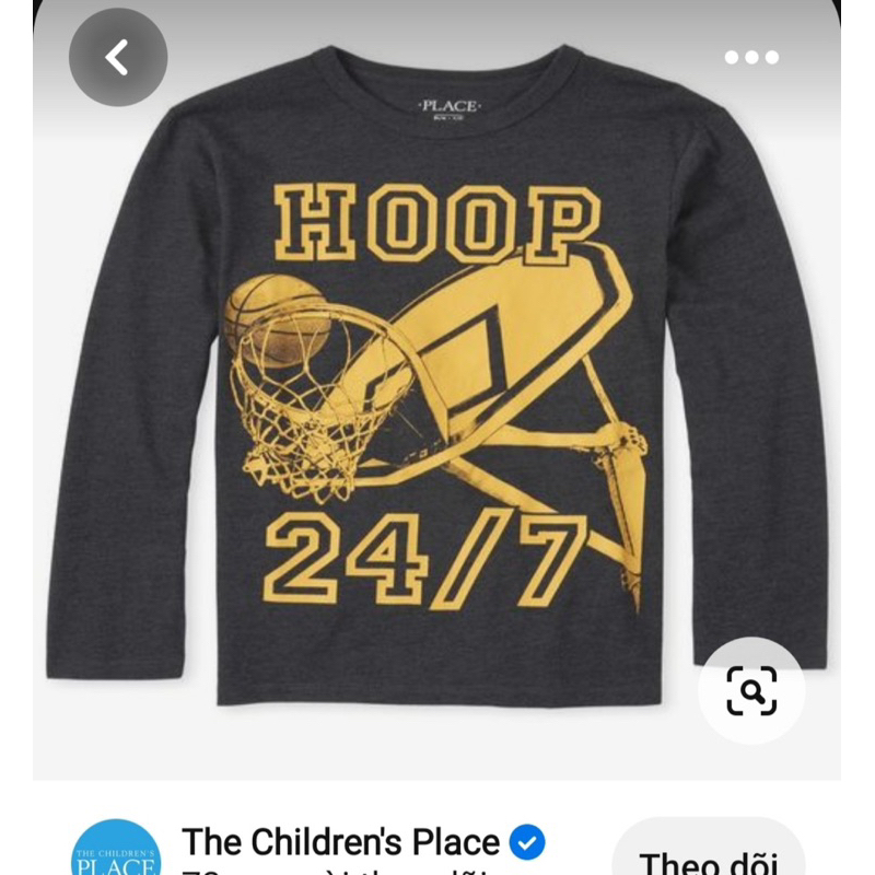 Áo dài tay cotton bé trai xuất xịn link 2