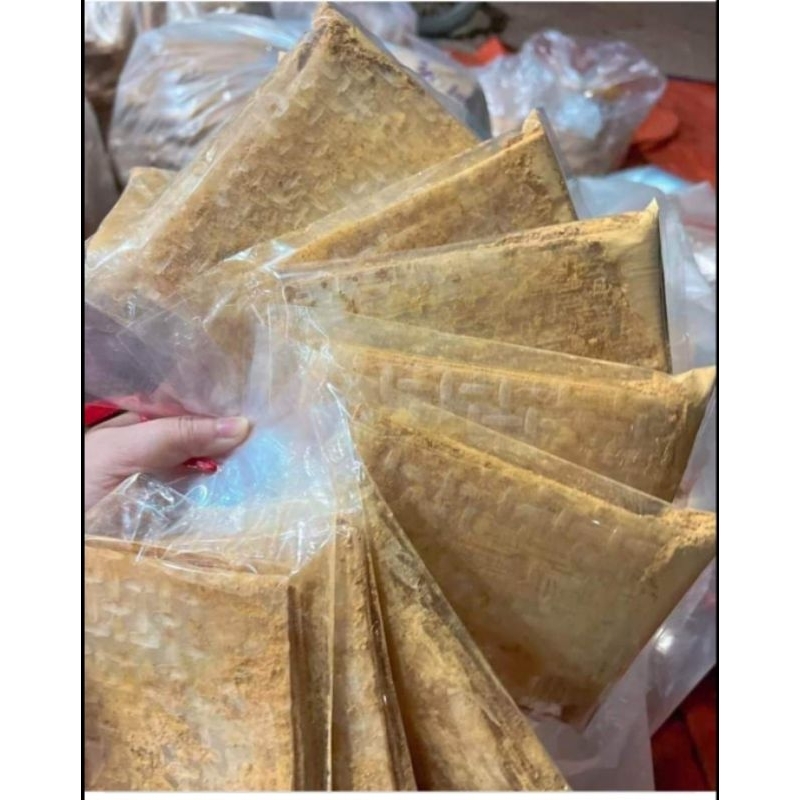 10 bịch bánh tráng muối lắc siêu ghiền