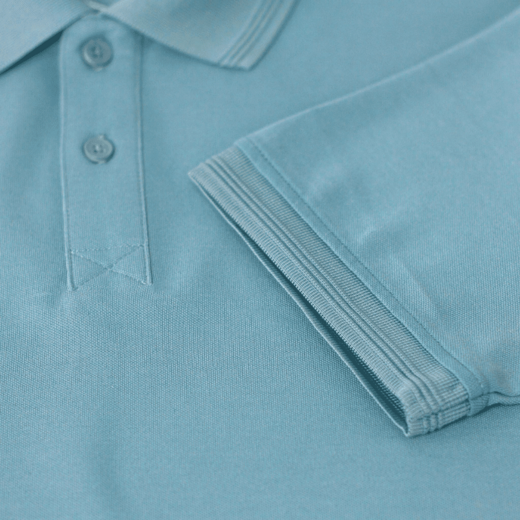Áo thun polo nam trơn tay ngắn HUDOMAN form slimfit chất vải cotton CVC co giãn thoáng khí bền màu AOPOLO-004