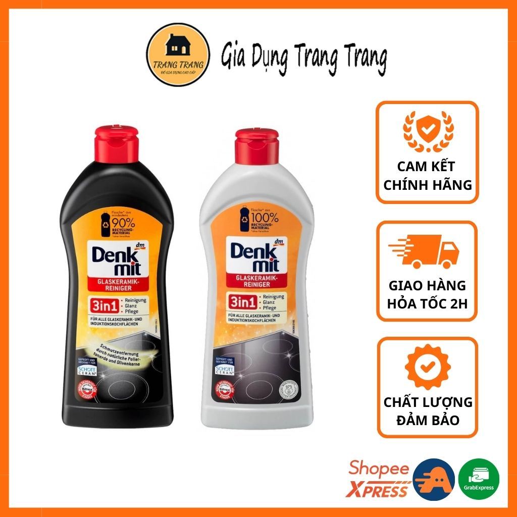 Dung dịch vệ sinh bếp Denkmit 3in1, nhập khẩu Đức