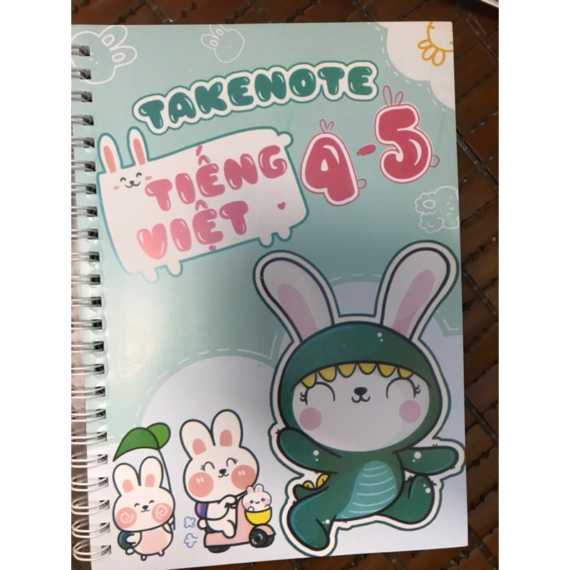 Sổ tay Takenote Toán 5-4-3-2 Tổng hợp kiến thức