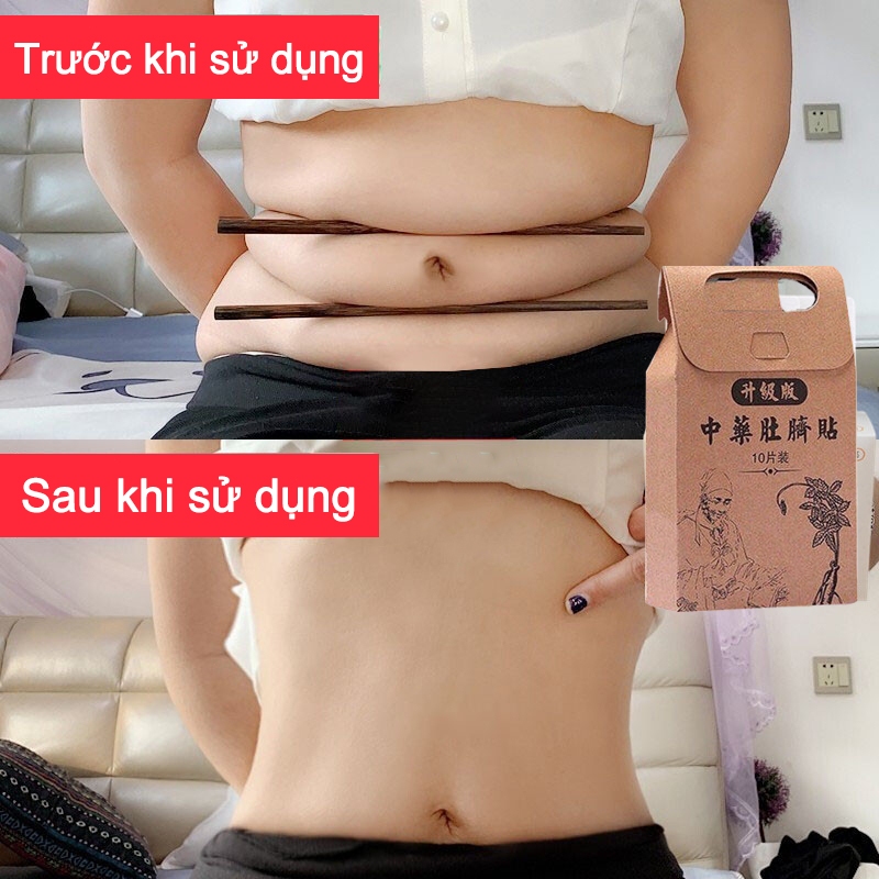 Miếng dán giảm cân hiệu quả cấp tốc detox giảm cân dán rốn miếng giảm cân nhanh giảm mỡ- tự nhiên thảo dược Trung Qu