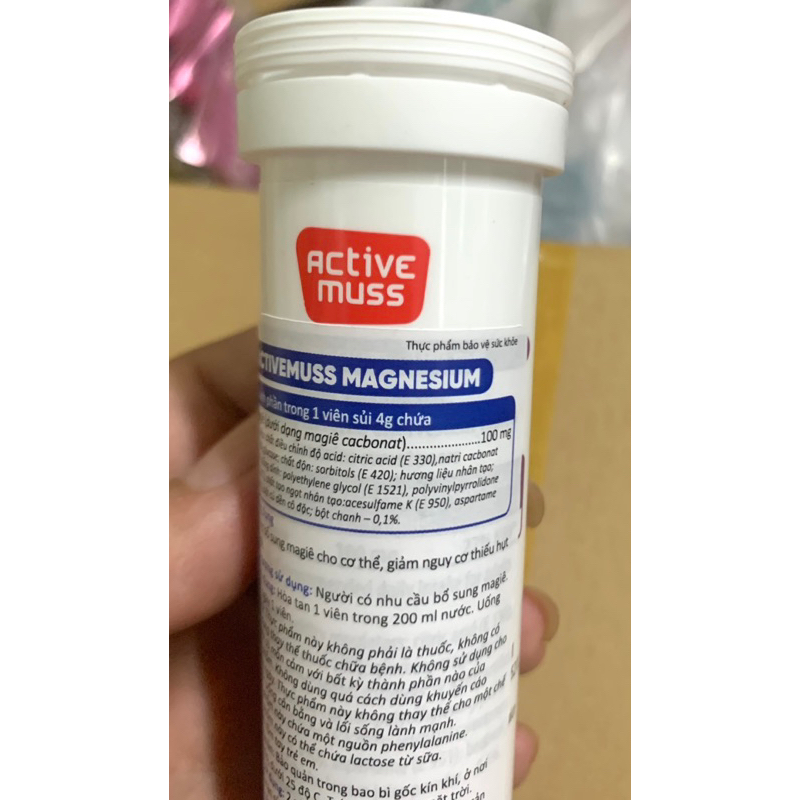 Viên sủi bổ sung magie nhập khẩu Balan