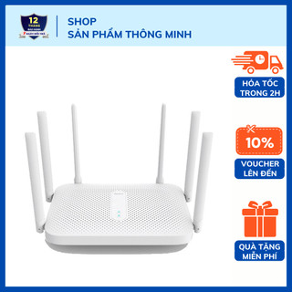 Bộ phát Wifi Router Xiaomi Redmi AC2100 hỗ trợ 128 thiết bị - 2 băng tần 2,4GHz và 5GHz