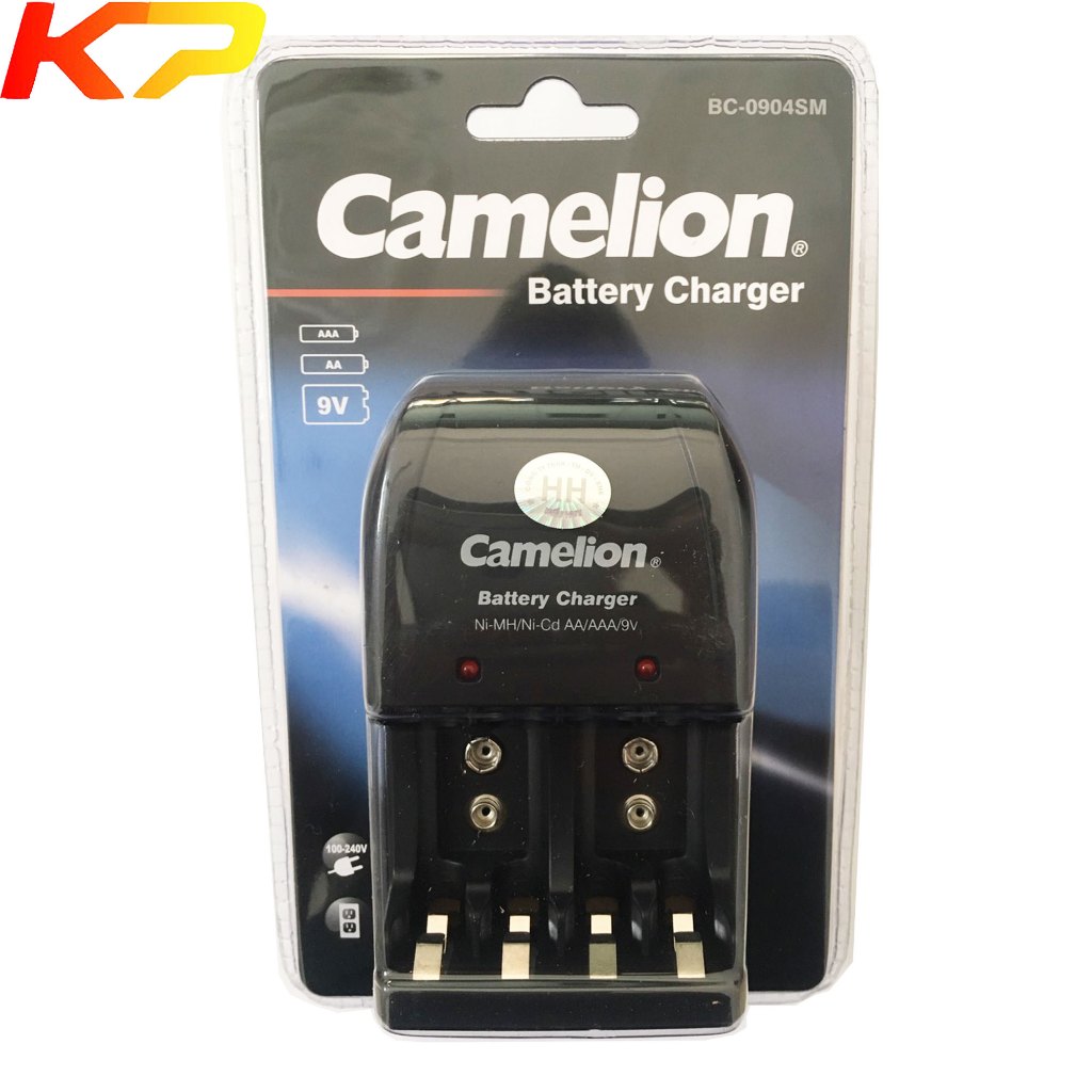 Máy sạc pin Camelion BC-0905A, BC_1010B, BC-0904SM, máy sạc 4 viên AA hoặc AAA.