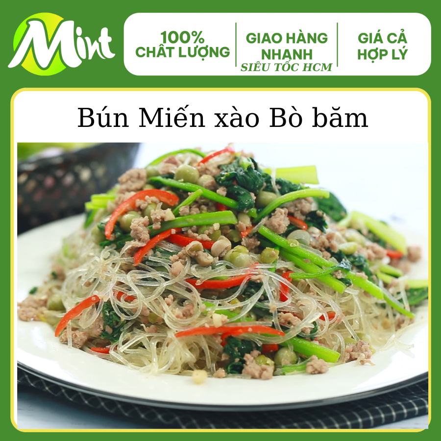Miến / Bún tàu khô đậu xanh Tháp Đôi . Dùng để xào chay/mặn, ăn lẩu, nấu canh,...Shop Mint Mint.