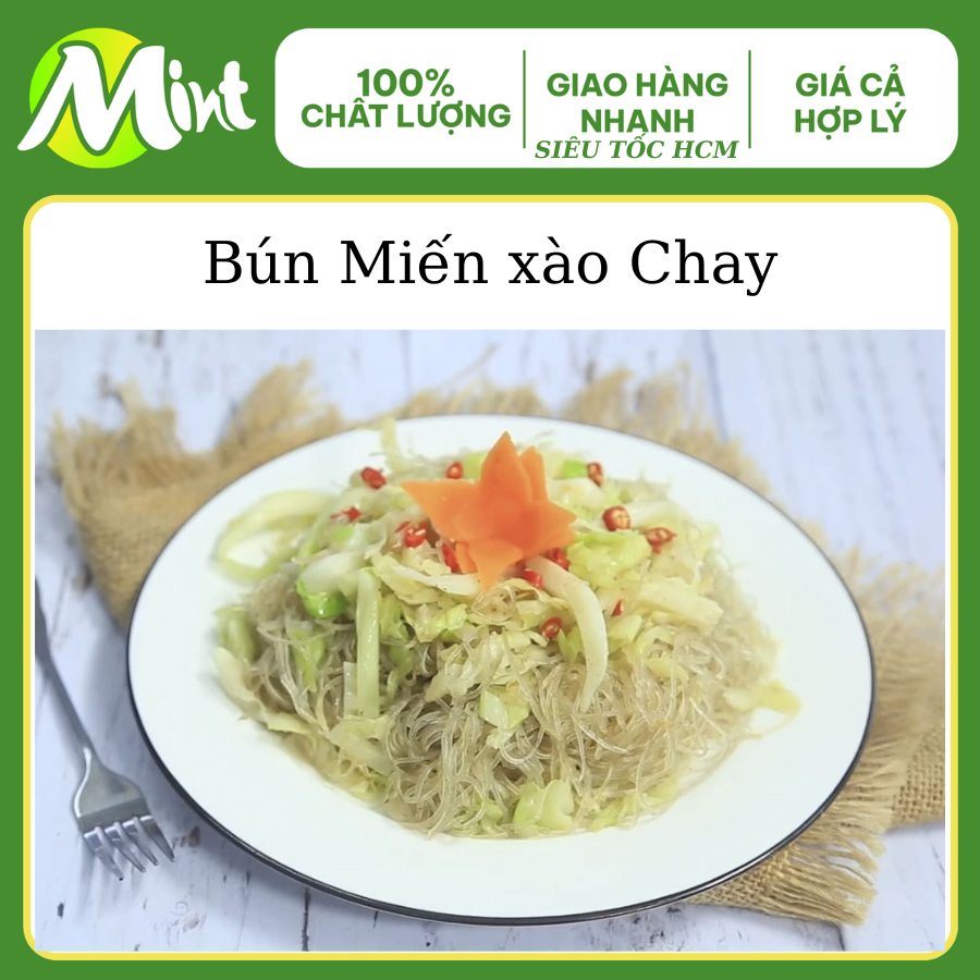 Miến / Bún tàu khô đậu xanh Tháp Đôi . Dùng để xào chay/mặn, ăn lẩu, nấu canh,...Shop Mint Mint.