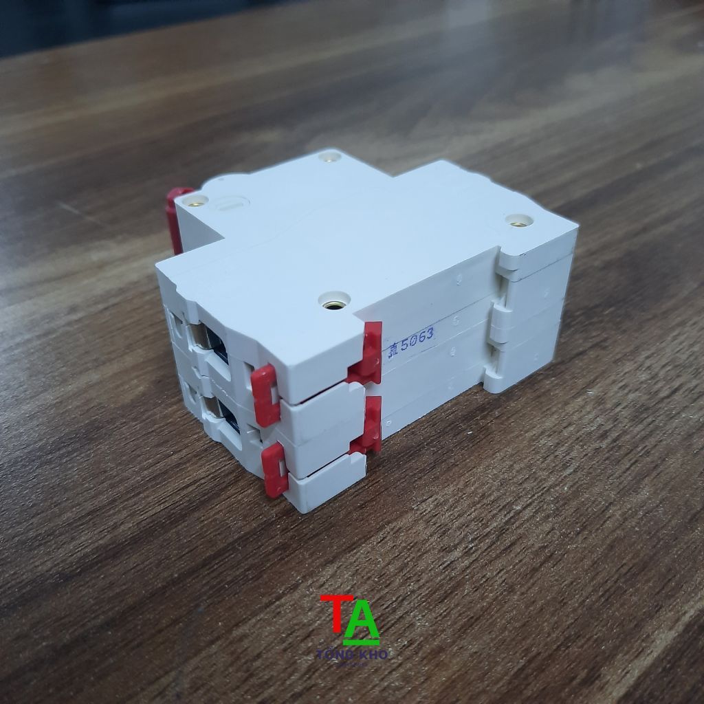 Aptomat DC, 2 pha - 1000VDC 16A, 32A, 40A, 63A  đỏ