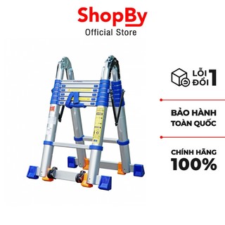 Thang nhôm rút Advindeq ADT707BN thang chữ A rút gọn - Hàng chính hãng