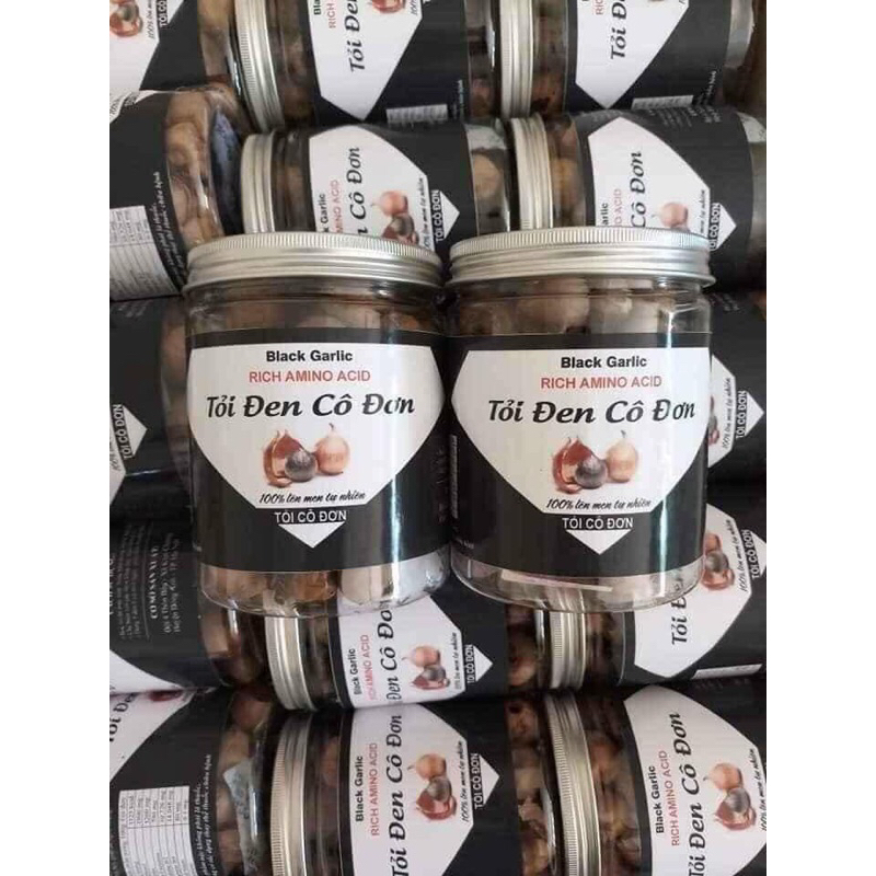 500Gr Tỏi đen cô đơn lên men tự nhiên cực ngon,thơm nức