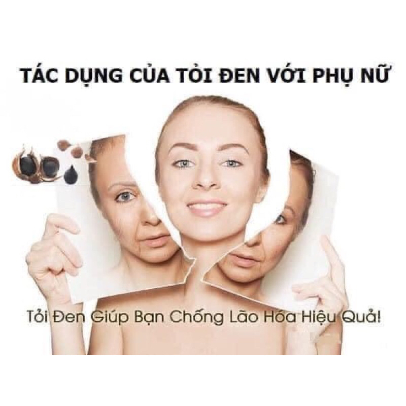 500Gr Tỏi đen cô đơn lên men tự nhiên cực ngon,thơm nức